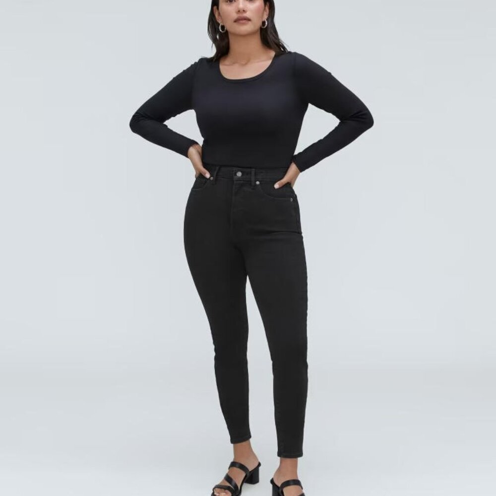 Everlane The Curvy Way-High® Skinny Jean - Size 28 - Black/Ash - NWT